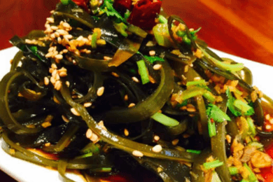 C4. Seaweed Salad 凉拌海带丝