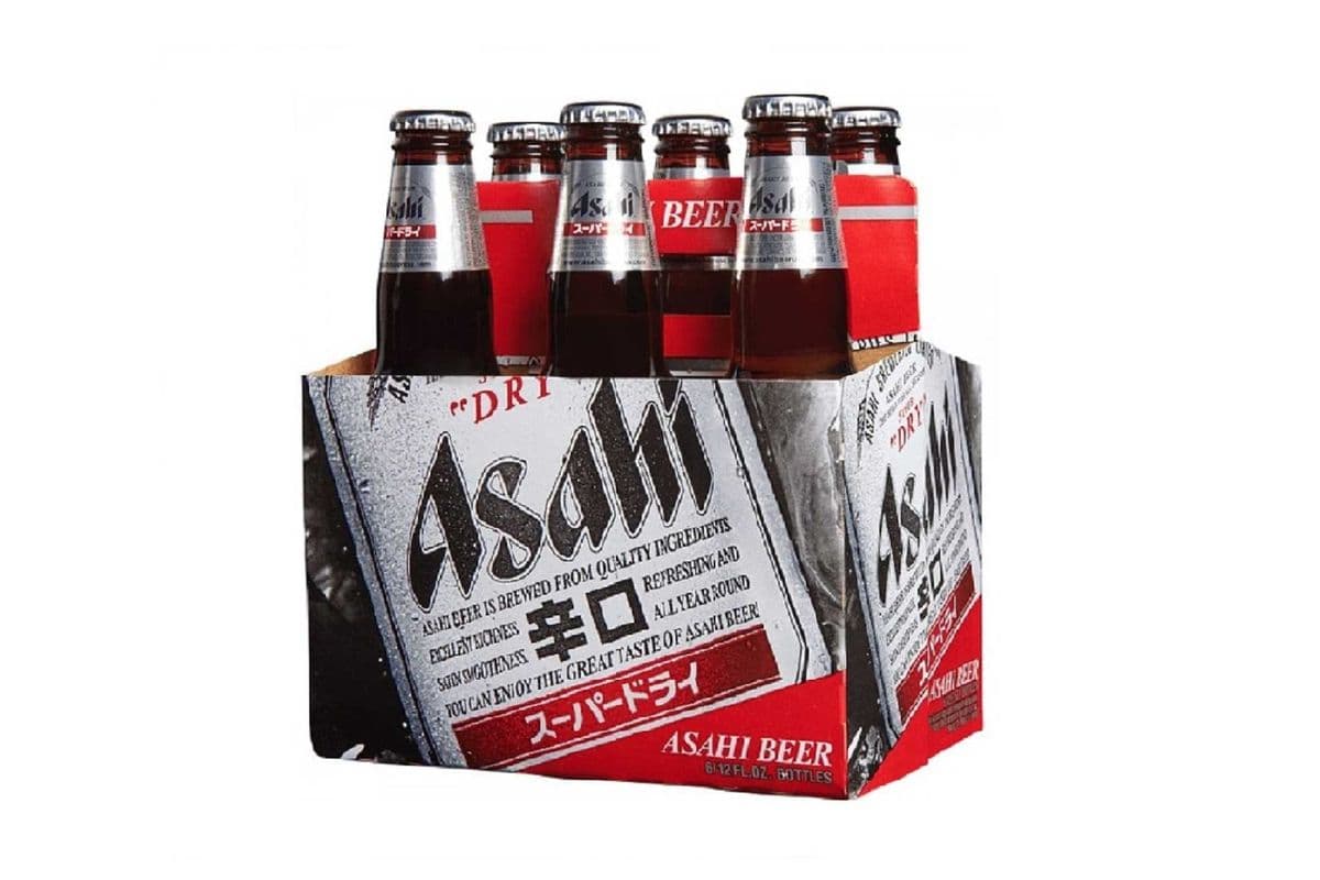 Asahi Super Dry (6 Pack Bottles) (6 x 330 ml)