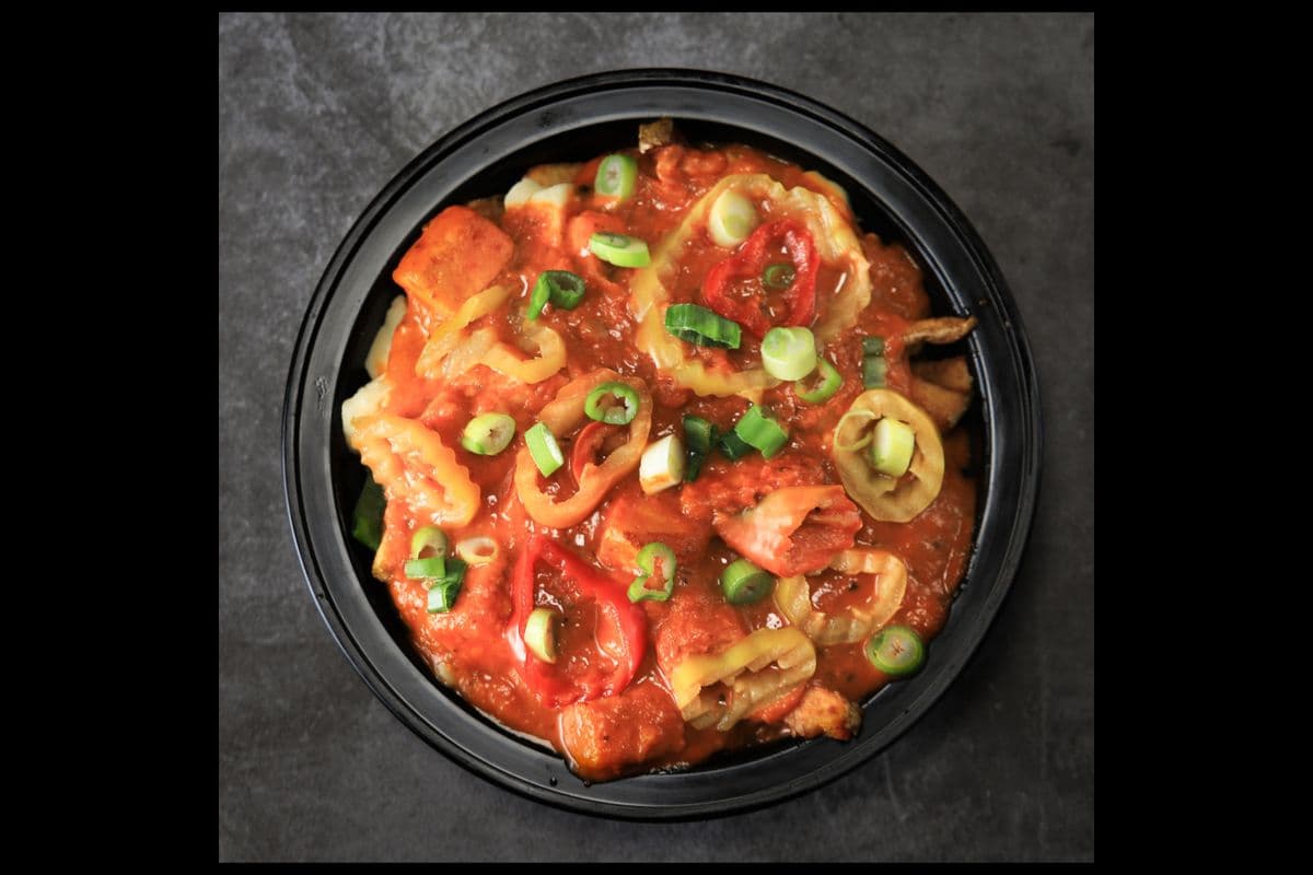 Spicy Paneer Poutine