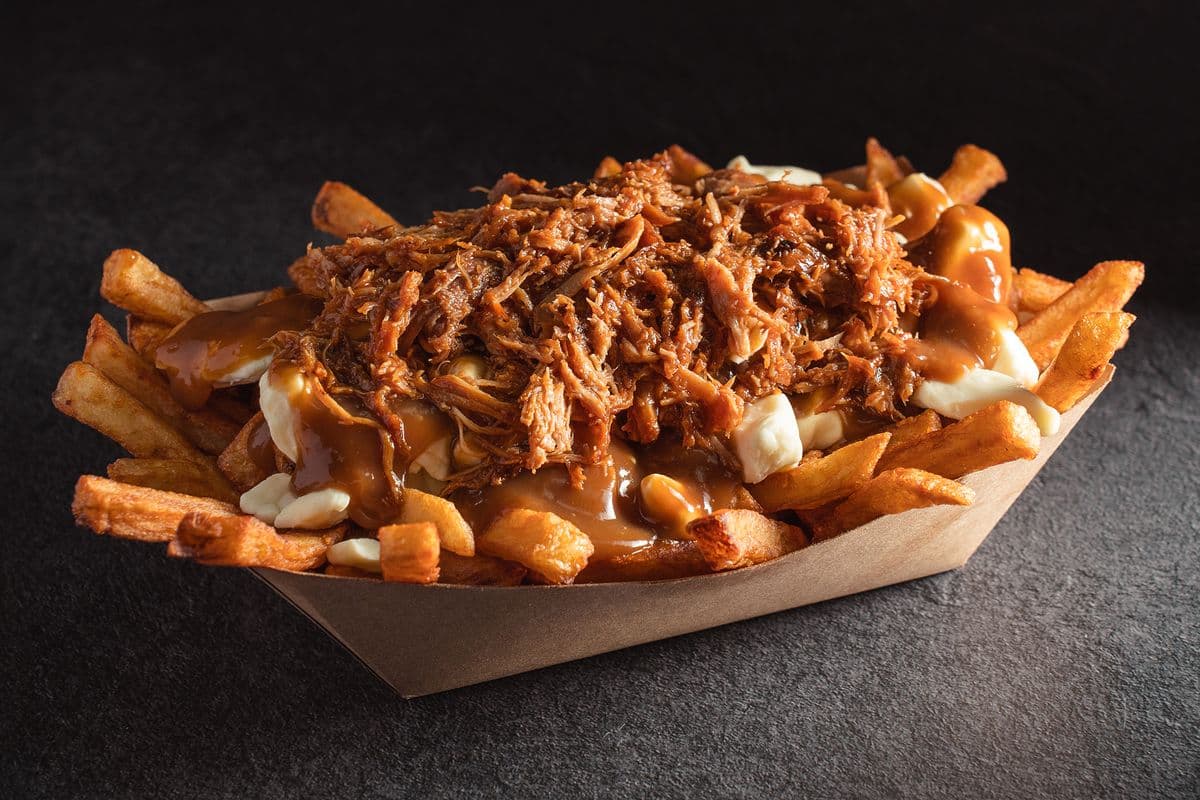Poutine Porc Effiloché