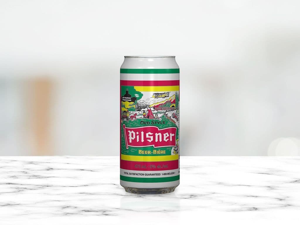 Old Style Pilsner, 473mL (5.0% ABV)