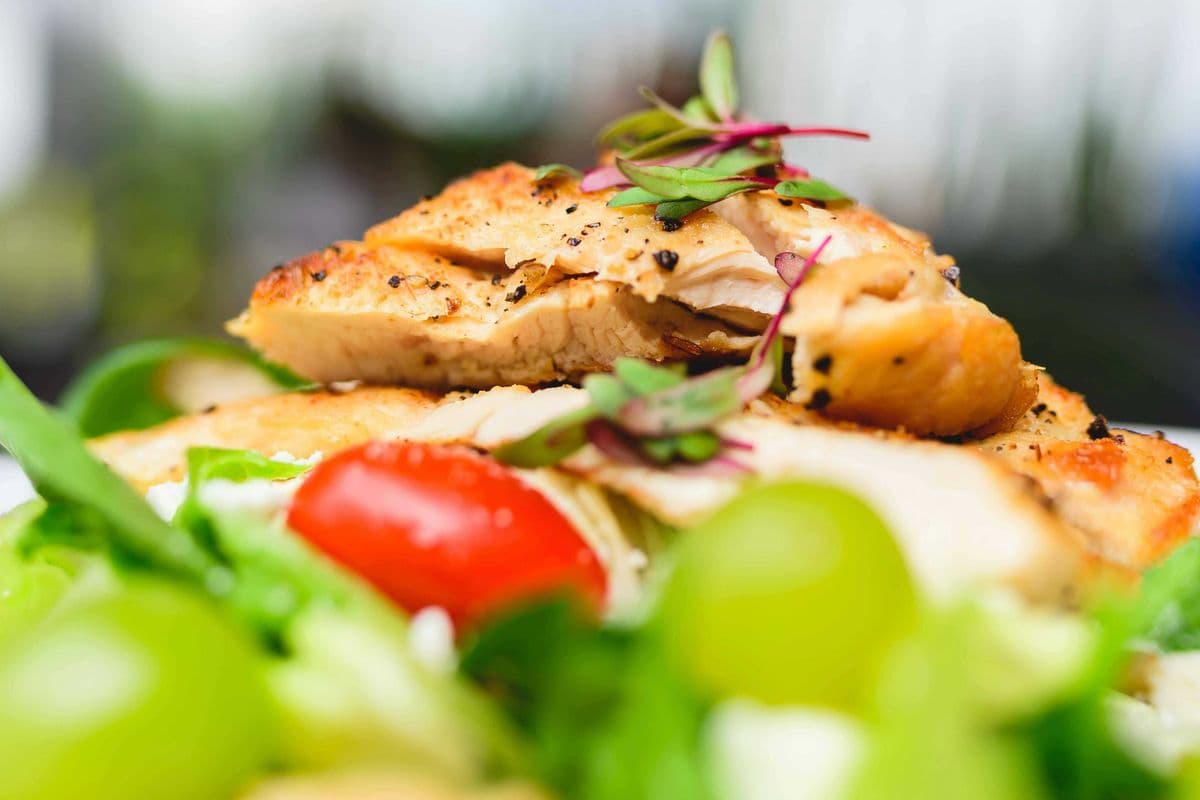 Chicken Caesar Salad-------