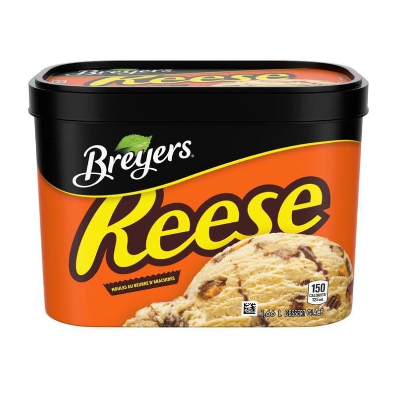 Breyers Créme Glacée Reese's Moules au Beurre D'Arachides 1.41L/ Peanut Butter 1.41L