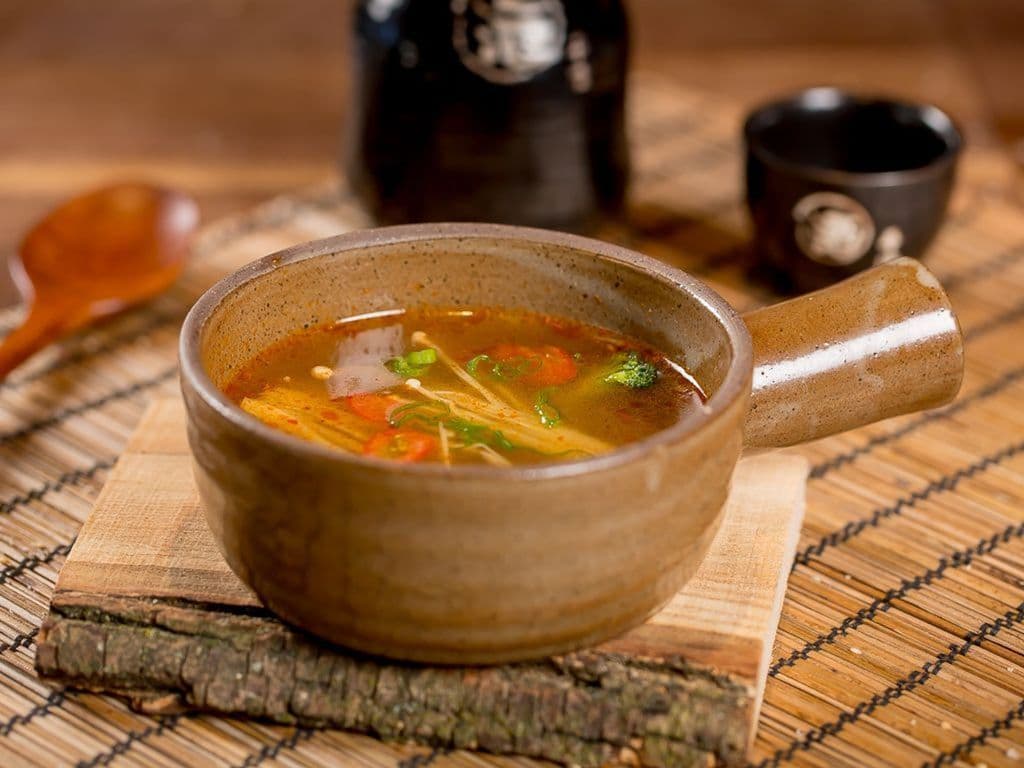 Vegetarian Tom Yam Soup