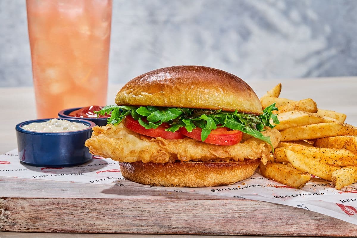 NEW! Crispy Fish Sandwich