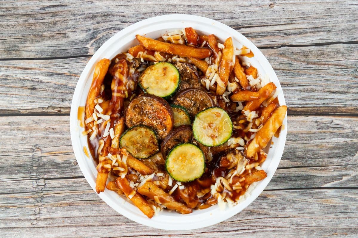 Zucchini Eggplant Poutine