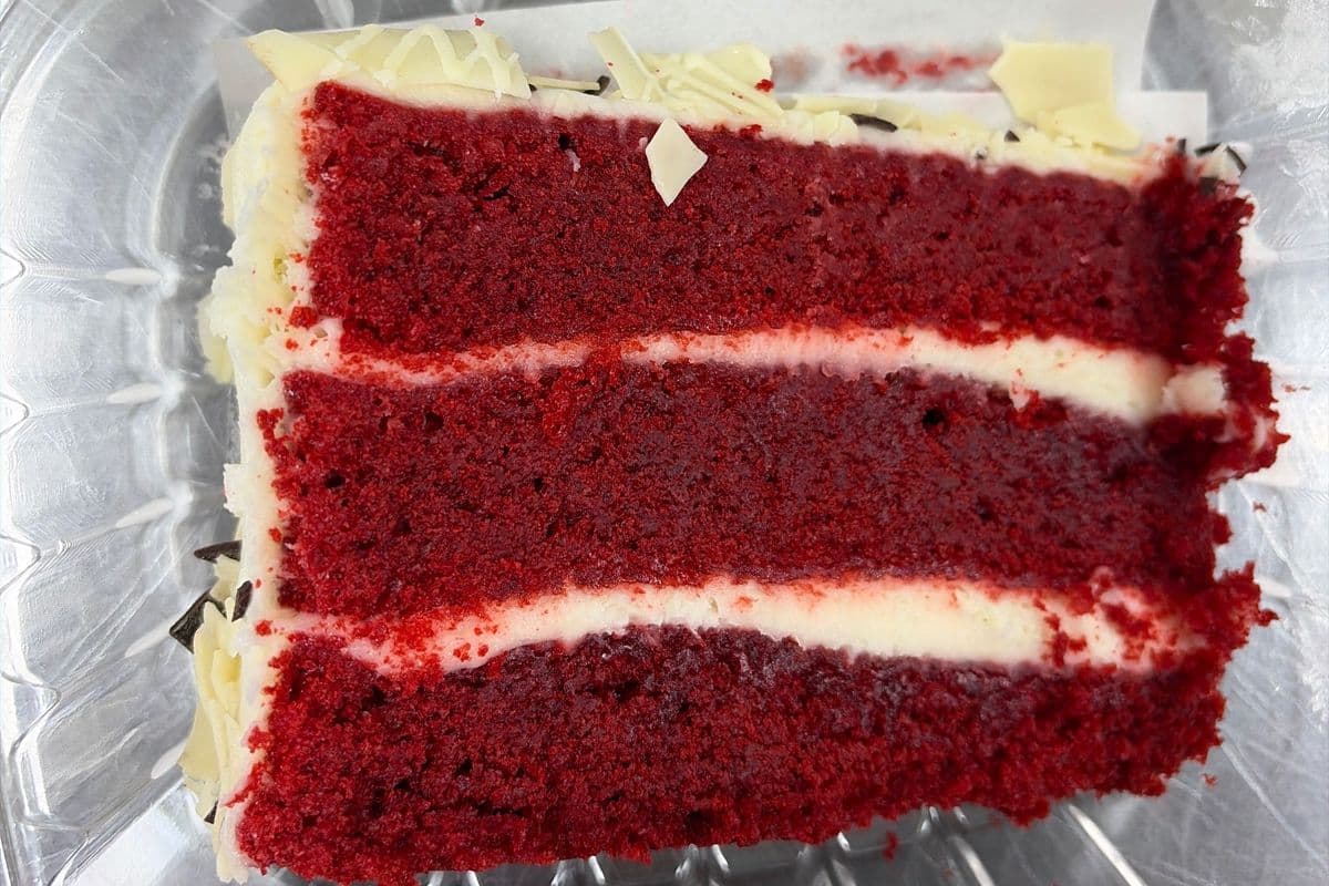 Red Velvet Cake Slice
