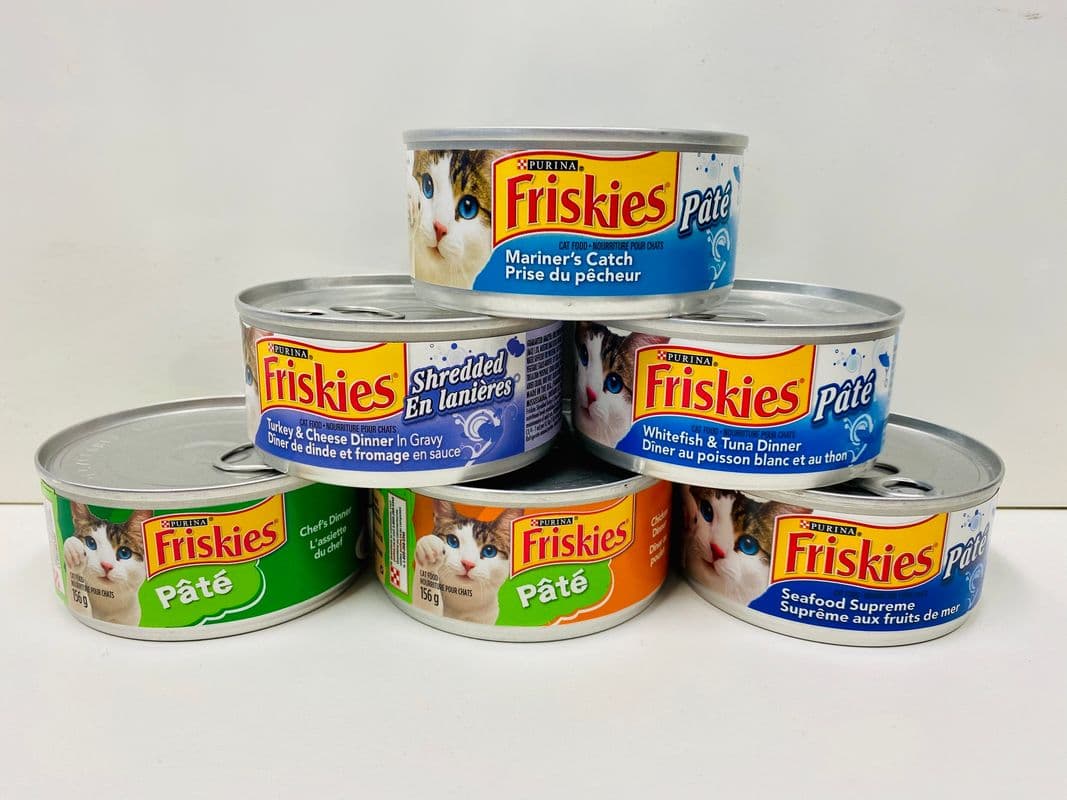Friskies Cat Food Cans (156 gm)