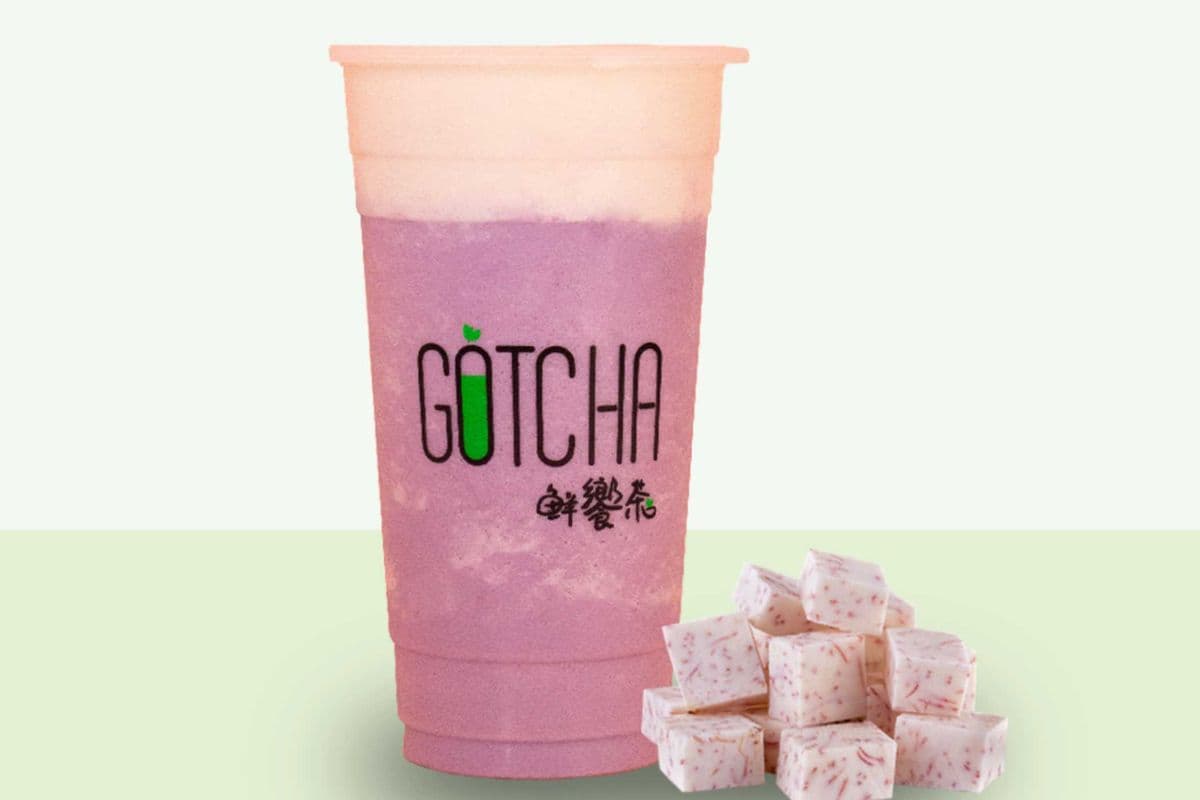 Taro Macchiato