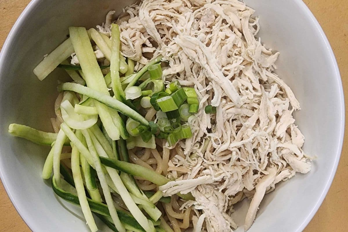 1113. Shredded Chicken Cold Noodles