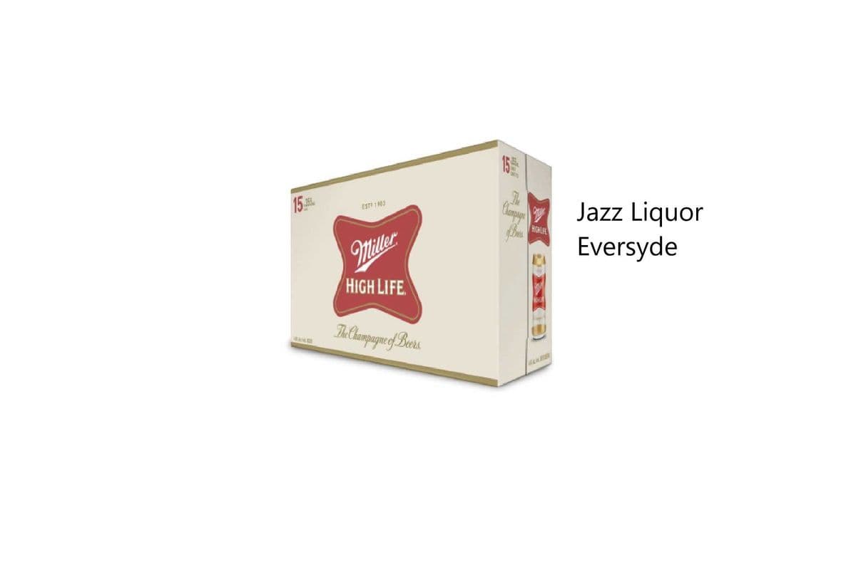 MILLER HIGH LIFE CANS (1 x 15x355ML)