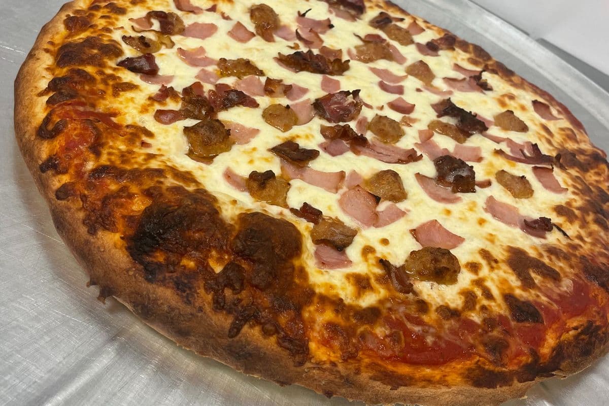 9. 15" Large Meat Lovers Pizza