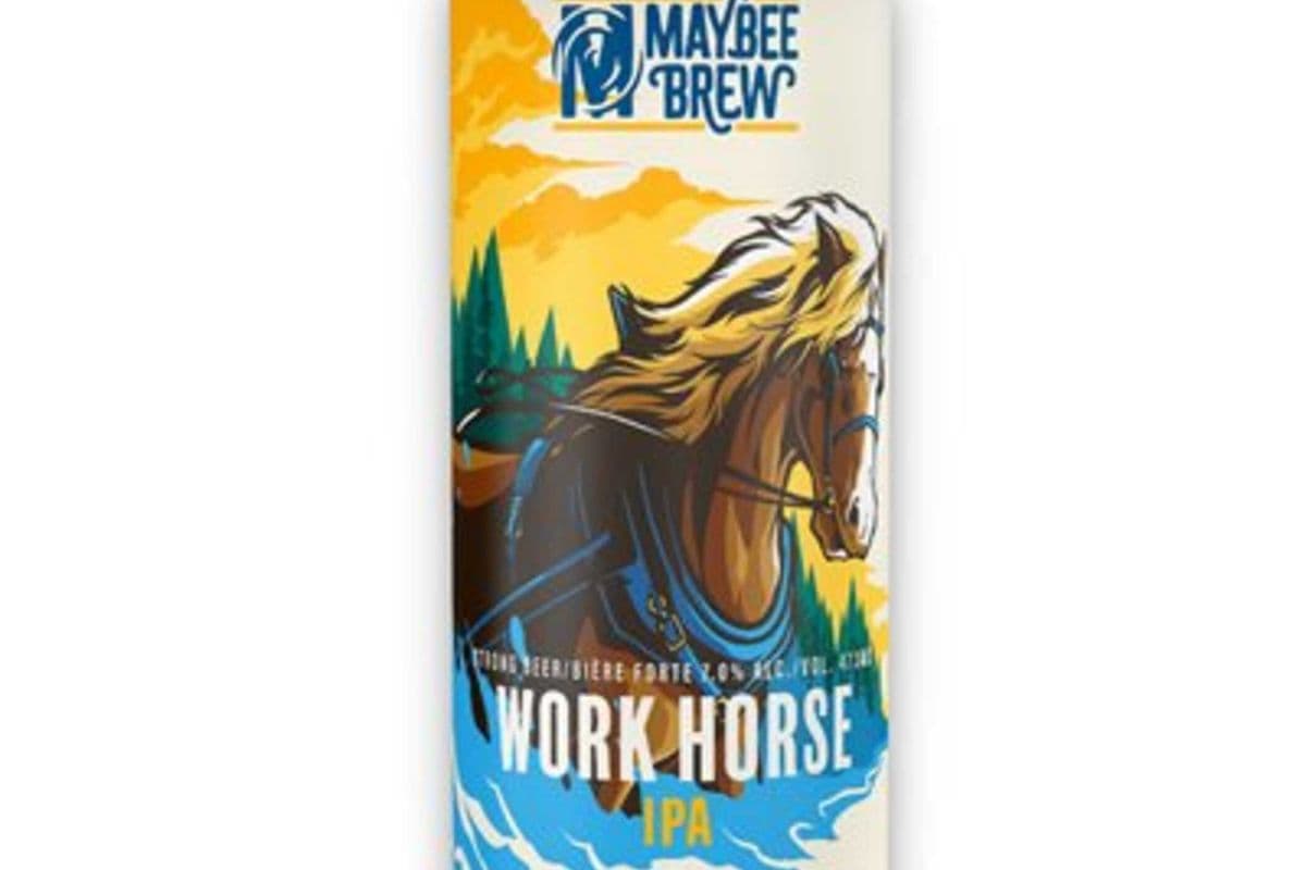 Maybee Brew Work Horse IPA (1 x 473 ml)