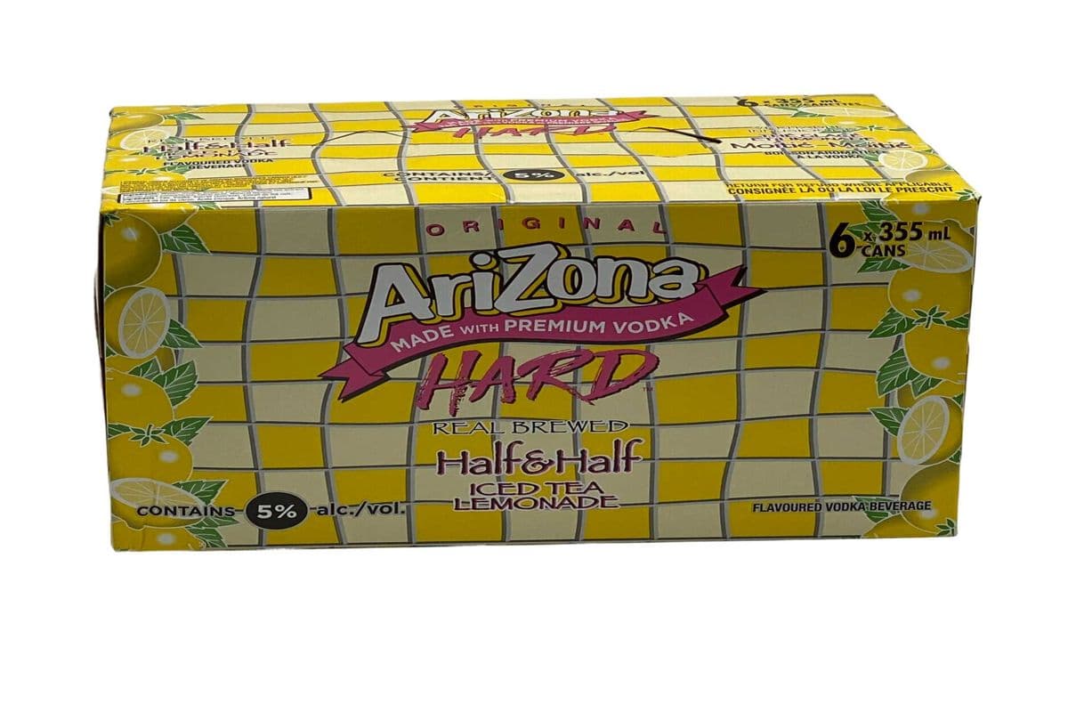 ARIZONA HALF & HALF 6*355ML (1 x 355ML)