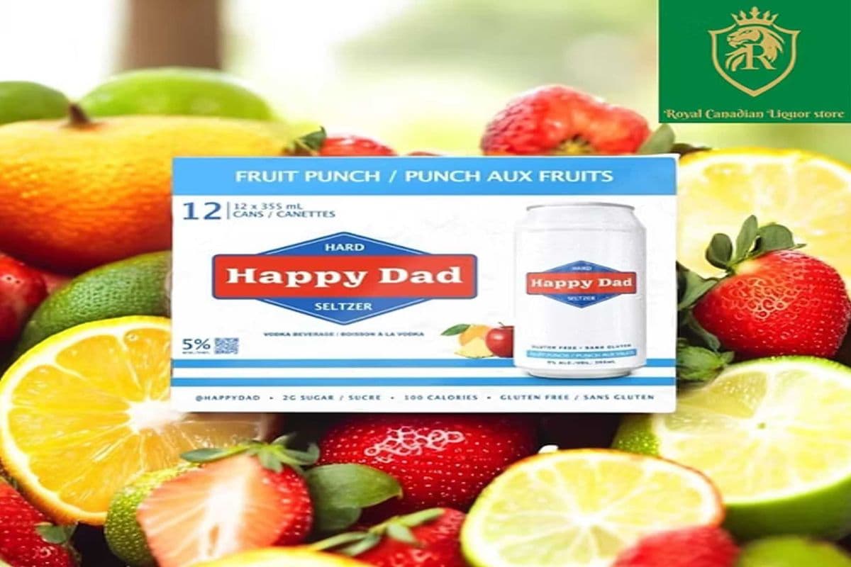 HAPPY DAD FRUIT PUNCH (12 x 355ML)