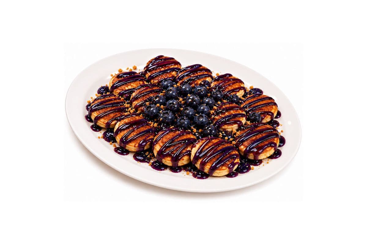 Blueberry Mini Pancakes - 8 PC