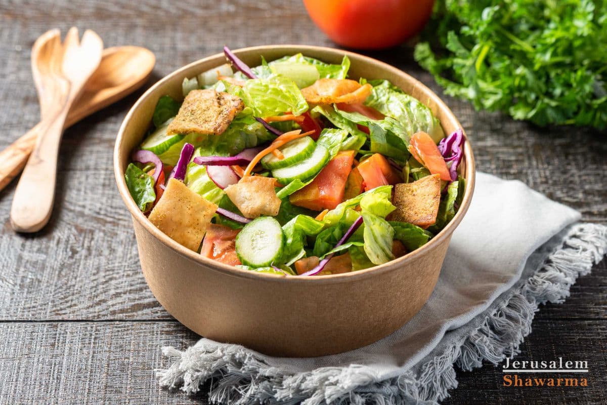 Fattoush Salad Bowl