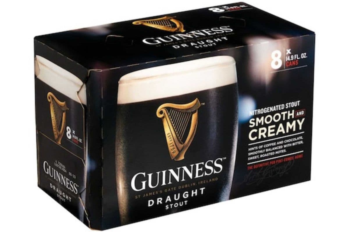 Guinness Draught, Ireland (8 Cans) (8 x 440ML)