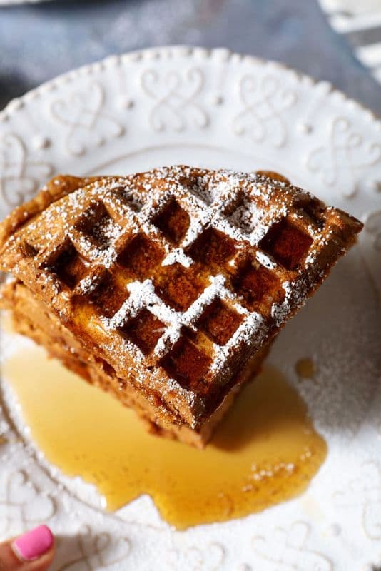 Maple Waffle with Butter