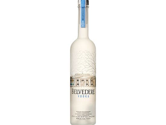 Belvedere, 750ml vodka (40.0% ABV)