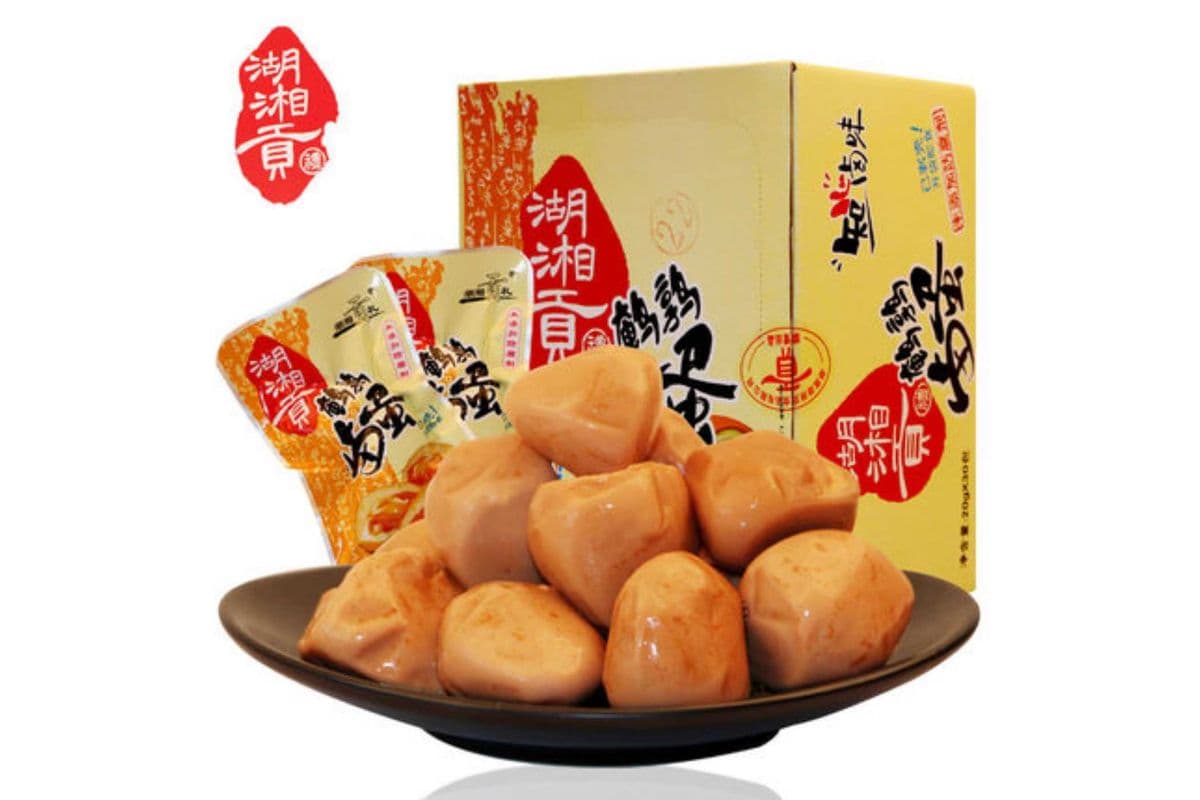 HXG Quail Egg Original Flavor（湖湘贡 知心卤蛋盒装）