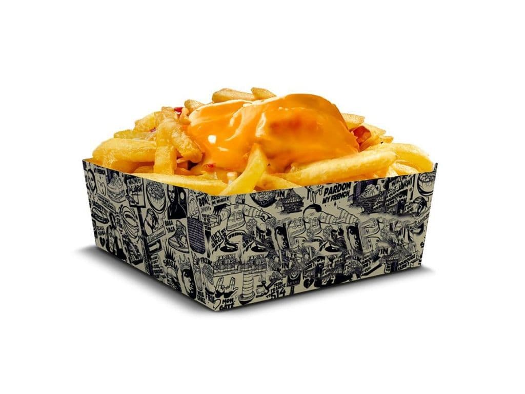 Frites Sauce Cheddar / Fries with Cheddar Sauce