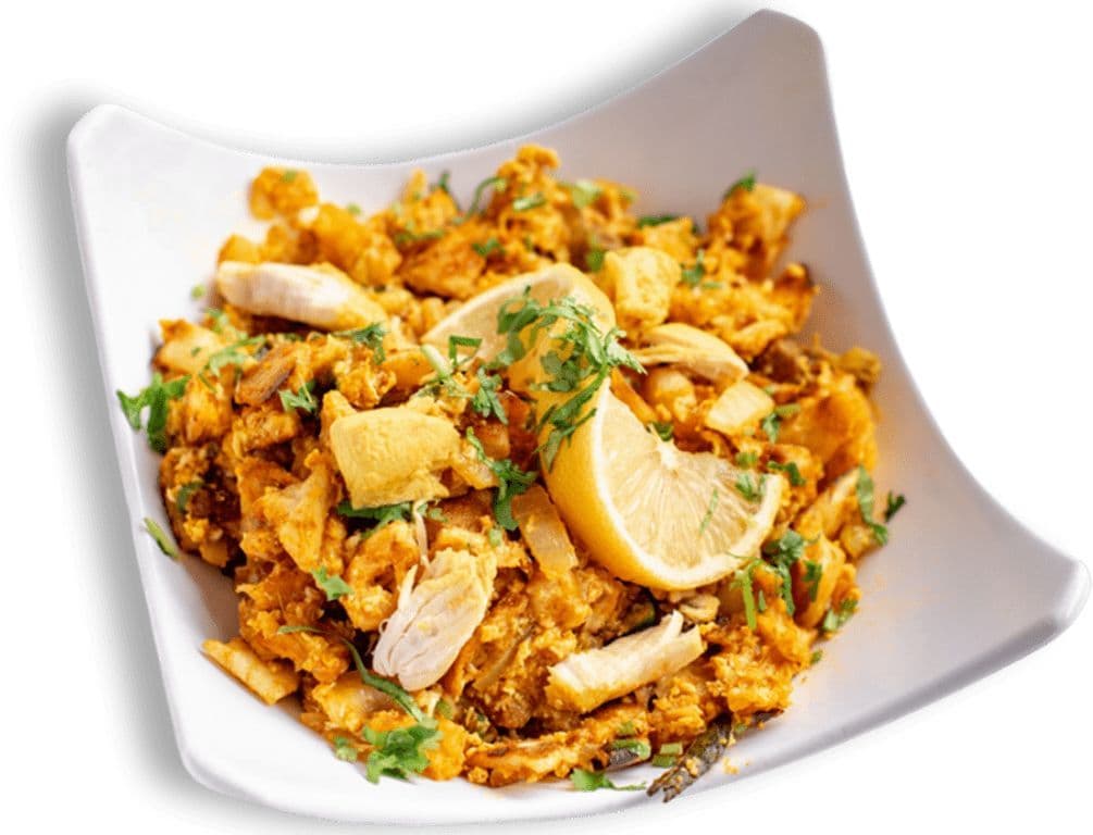 Kothu Roti with Chicken