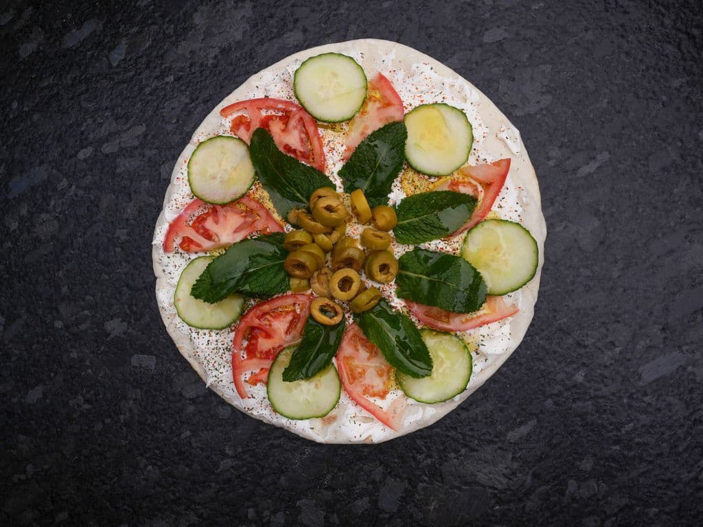 Labneh Manakish