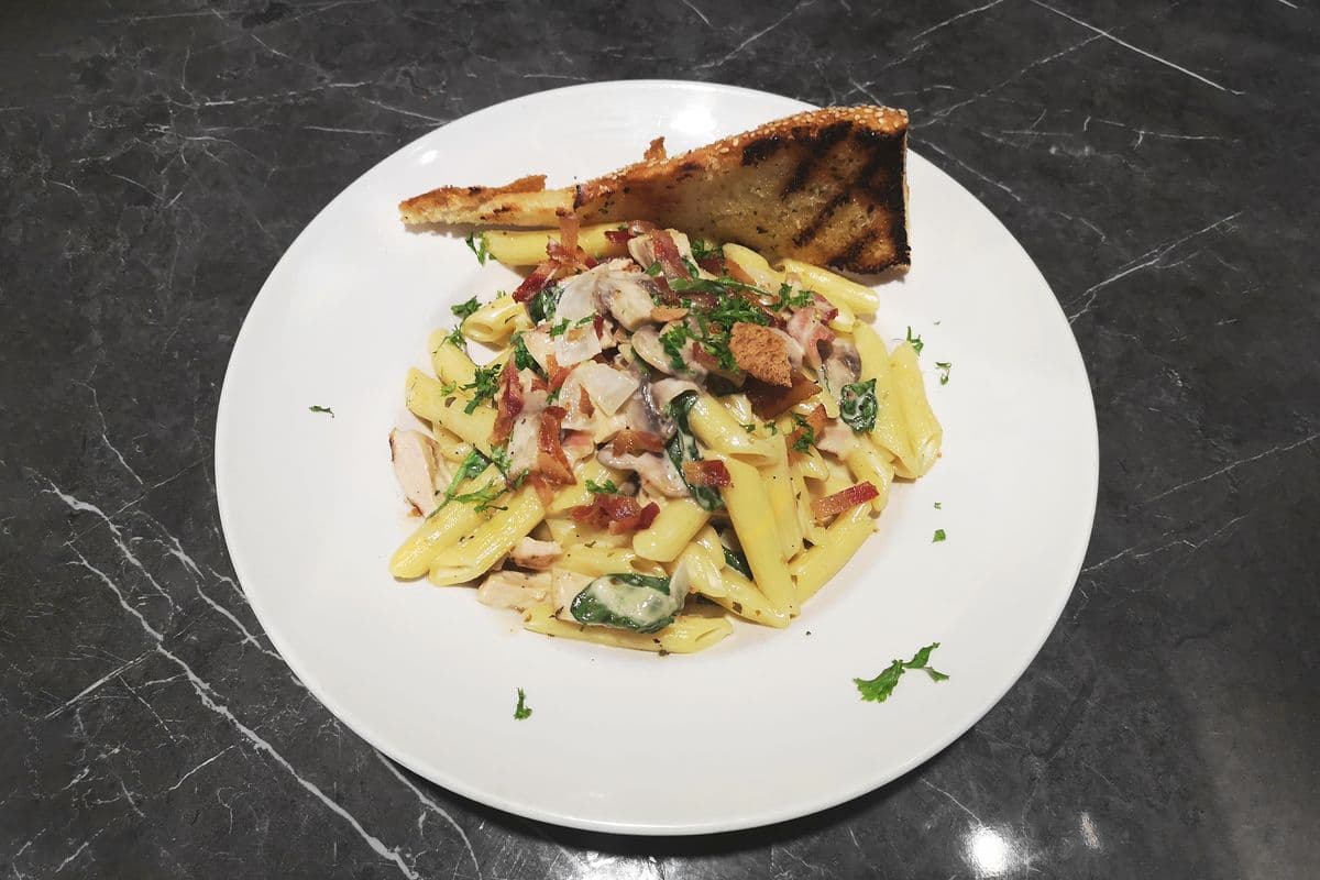 Penne Carbonara Pasta