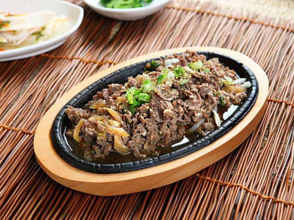 Bulgogi hot plate