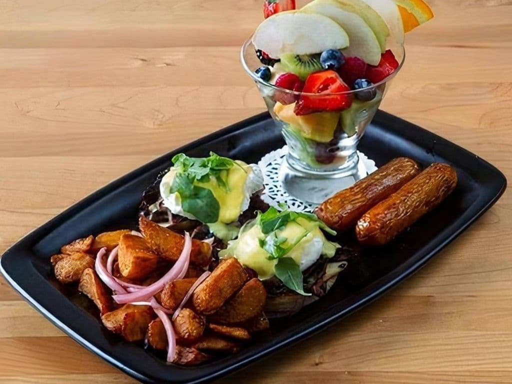 Oeufs bénédictine cavallo/ Cavallo Eggs Benedict