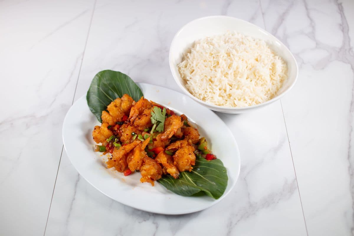 54. Prawn Chilli