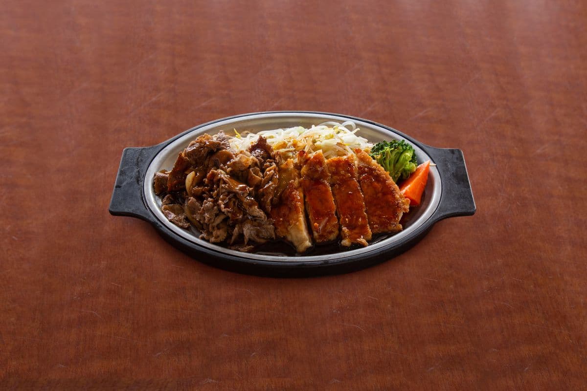Chicken and Beef Teriyaki