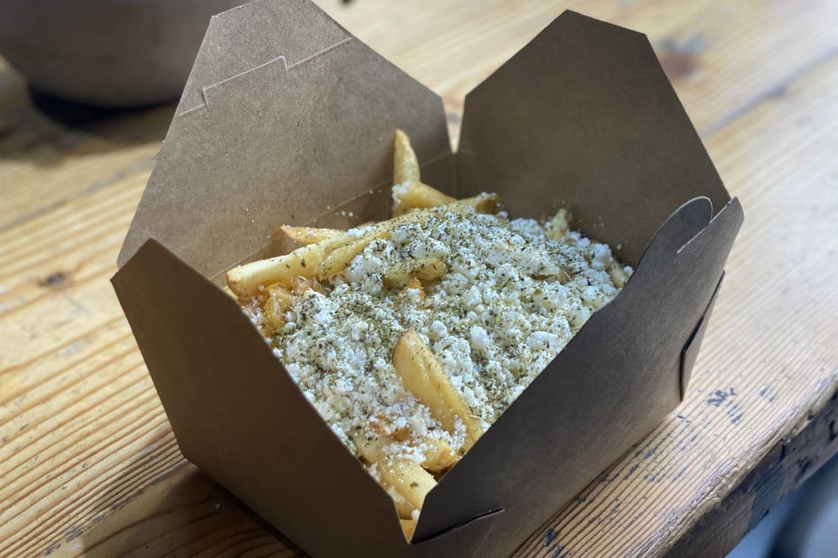 Large Greek Fries