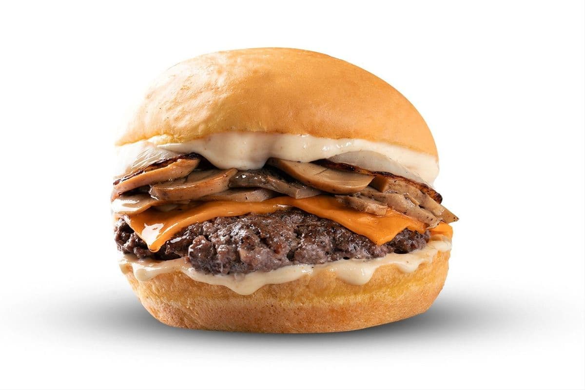Mushroom Melt Burger