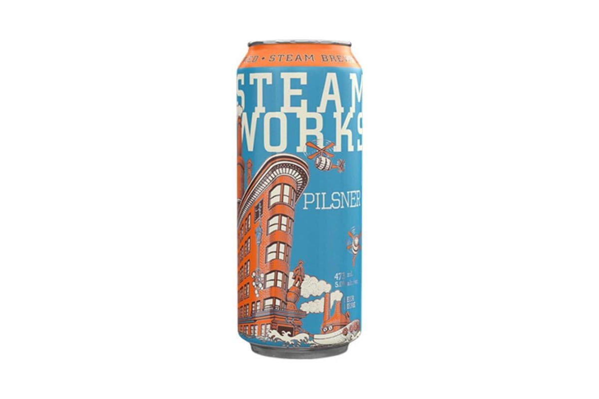 Steamworks Pilsner (1 x 473 ml Tall Can)