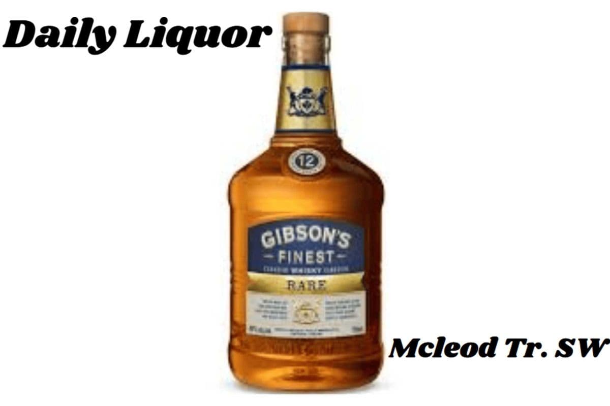GIBSON'S FINEST RARE 12 YEARS WHISKEY 750 ML (1 x 750 ML )