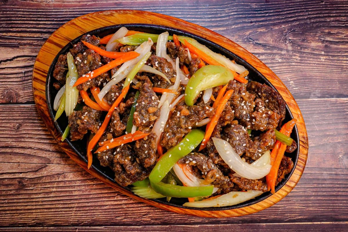 125. Sizzling Crispy Ginger Beef
