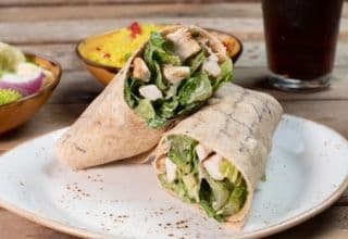 Peri Chicken Caesar Wrap