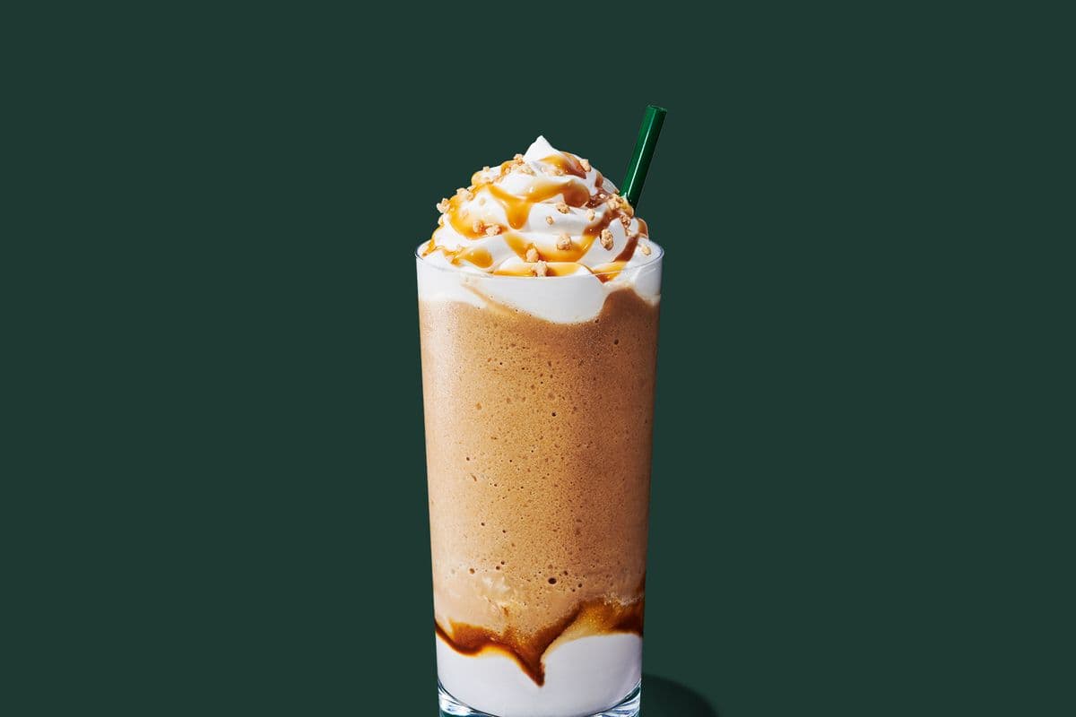 Caramel Ribbon Crunch Frappuccino® Blended Beverage