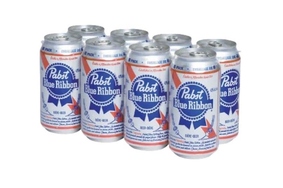 PABST BLUE RIBBON (8 x 355 ML)