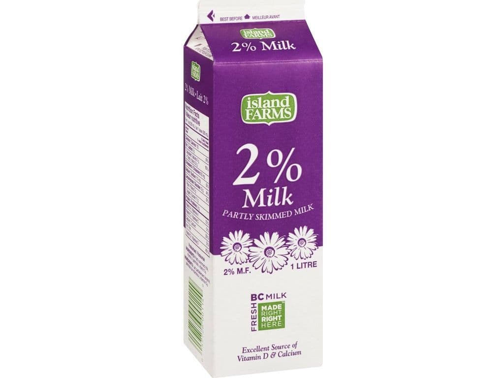 Island Farms 2% Milk (Each 1 lt)