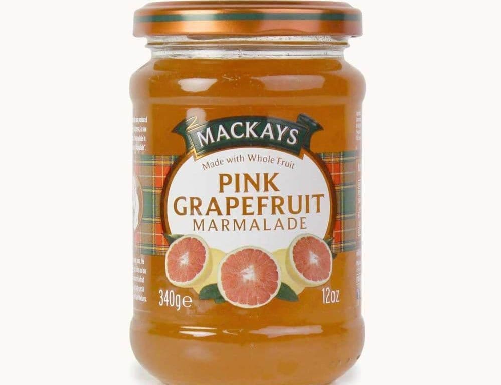 MACKAYS PINK GRAPEFRUIT MARMALADE 340G