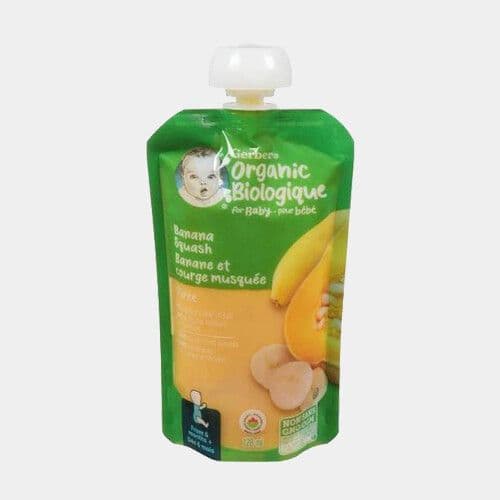 Gerber Purée banane courage (128mL) / Gerber Banana Squash (128mL)