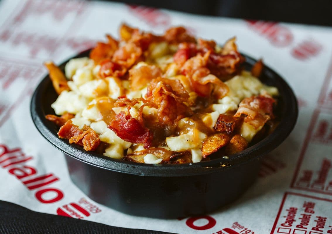 Petite poutine au bacon