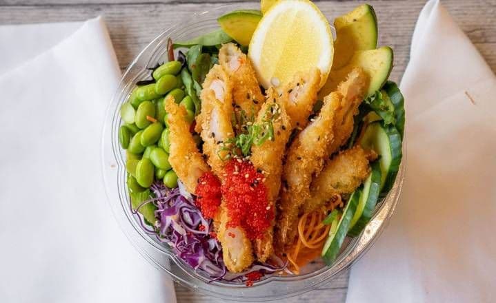 Poké Crevettes Tempura / Shrimp Tempura Poke