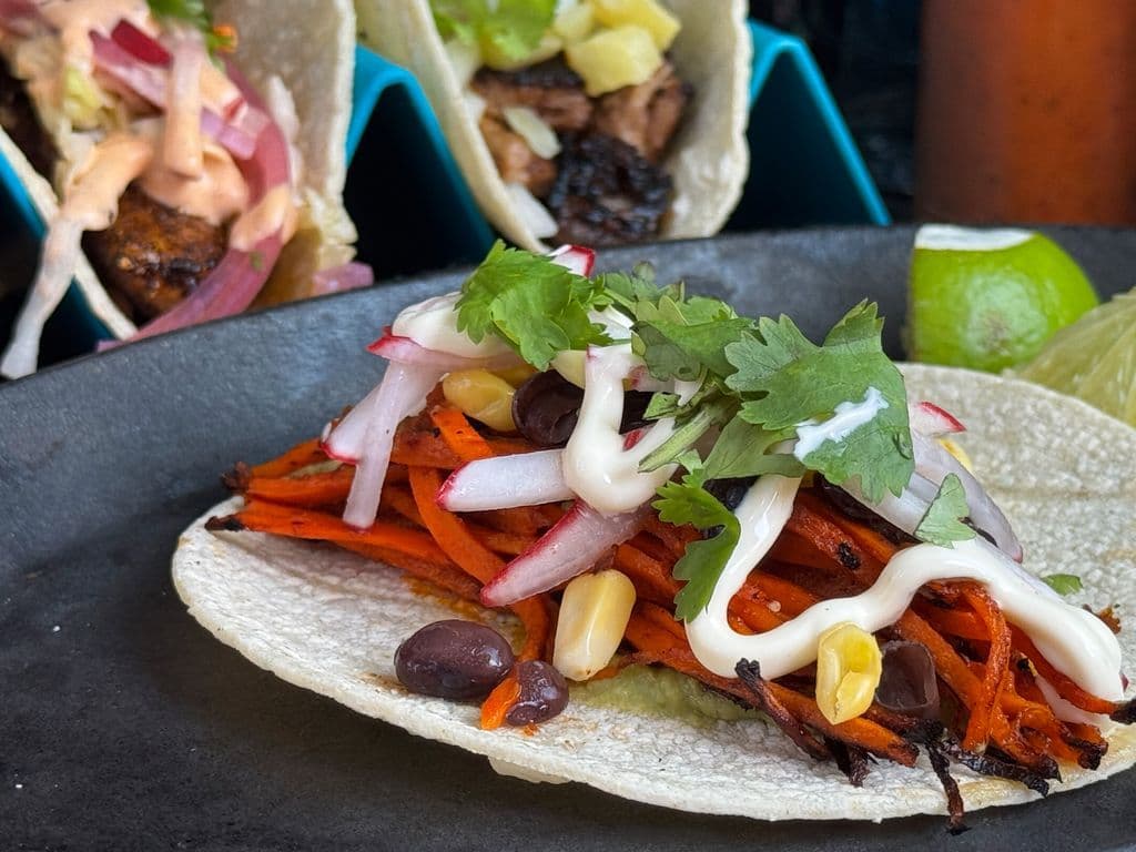Spicy Carrot Taco