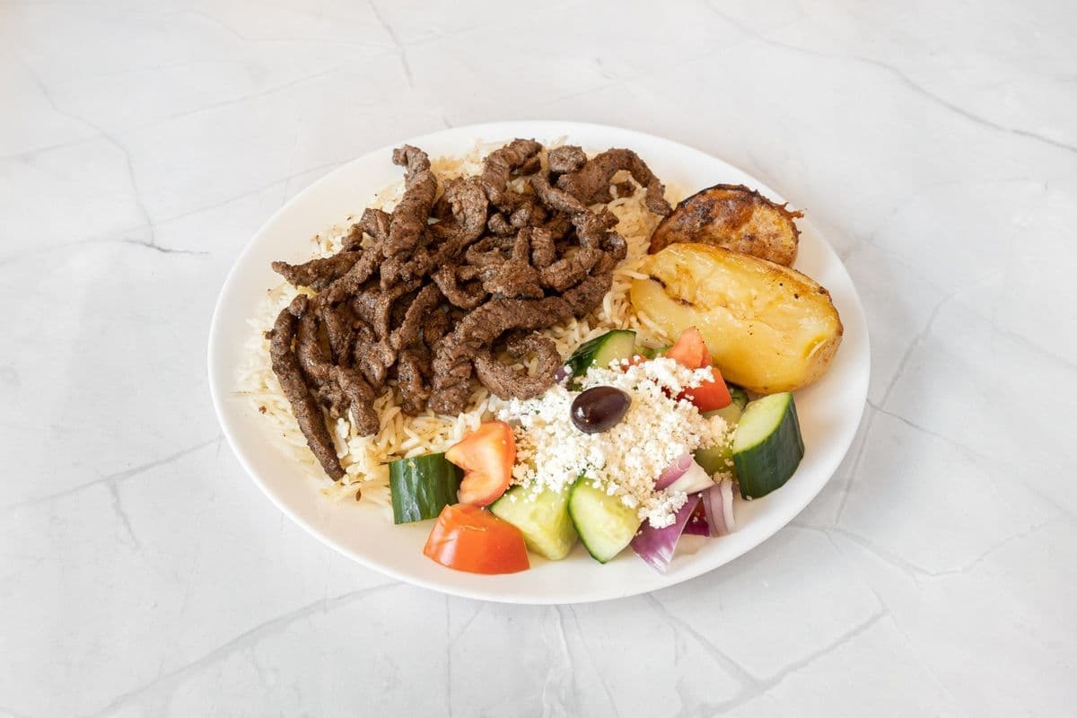Beef Shawarma Platter
