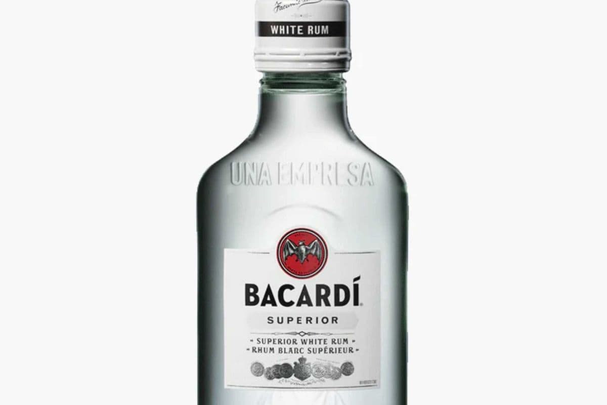 Bacardi Superior White Rum 200 ml (1 x 200ml)