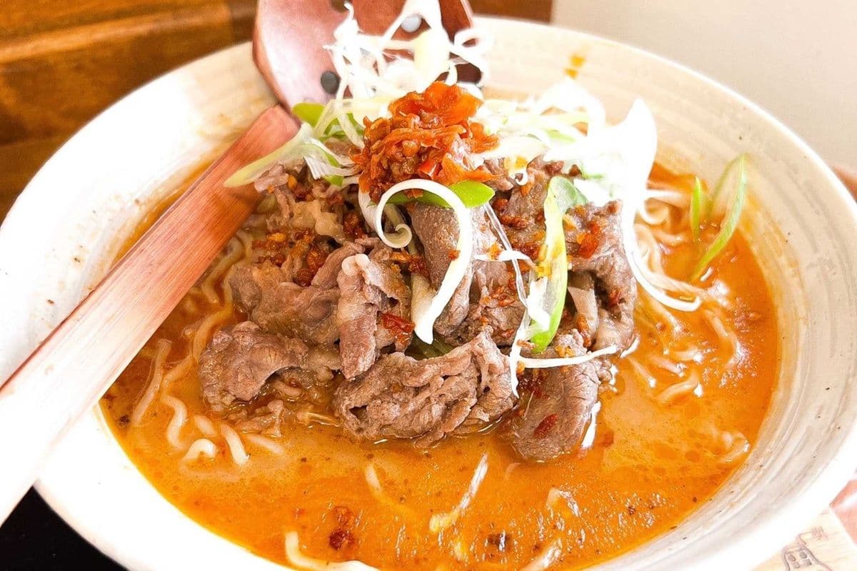 Sichuan Beef Ramen (Spicy level 2)